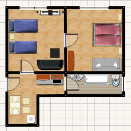 Brezno - 2 Izbovy Apartman Dış mekan fotoğraf